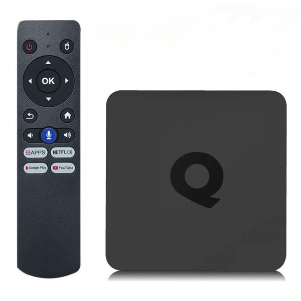 Смарт приставка Q1 2/16 ГБ, Allwinner H313, Android TV10 (з налаштуваннями)