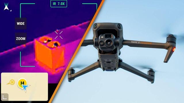 DJI Mavic 3T з тепловізором