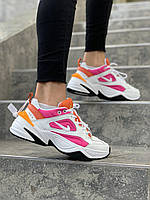 Кроссовки, кеды отличное качество Nike M2K Tekno White Orange Pink Размер 36