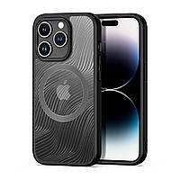 Чехол бампер для iPhone 15 Pro Dux Ducis Aimo Mag Black (Черный)