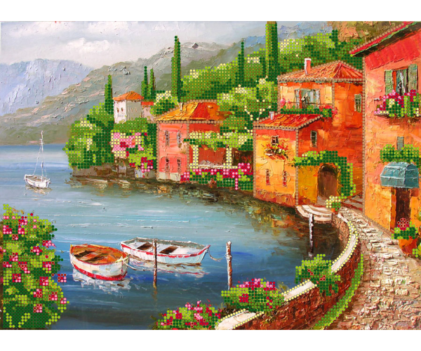 Схема для вишивання бісером Літній полудень, розмір 30х22 см, арт. 1236, фото 1