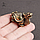Вінтажний ретро мідний латунний брелок підвіска статуетка у вигляді тварини Дракон, фото 6
