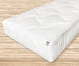 Чохол захисний бавовняний на матрац Point Art на блискавці 120х190 см, фото 2