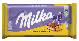 Milka Cream & Biscuit   100g 1/18