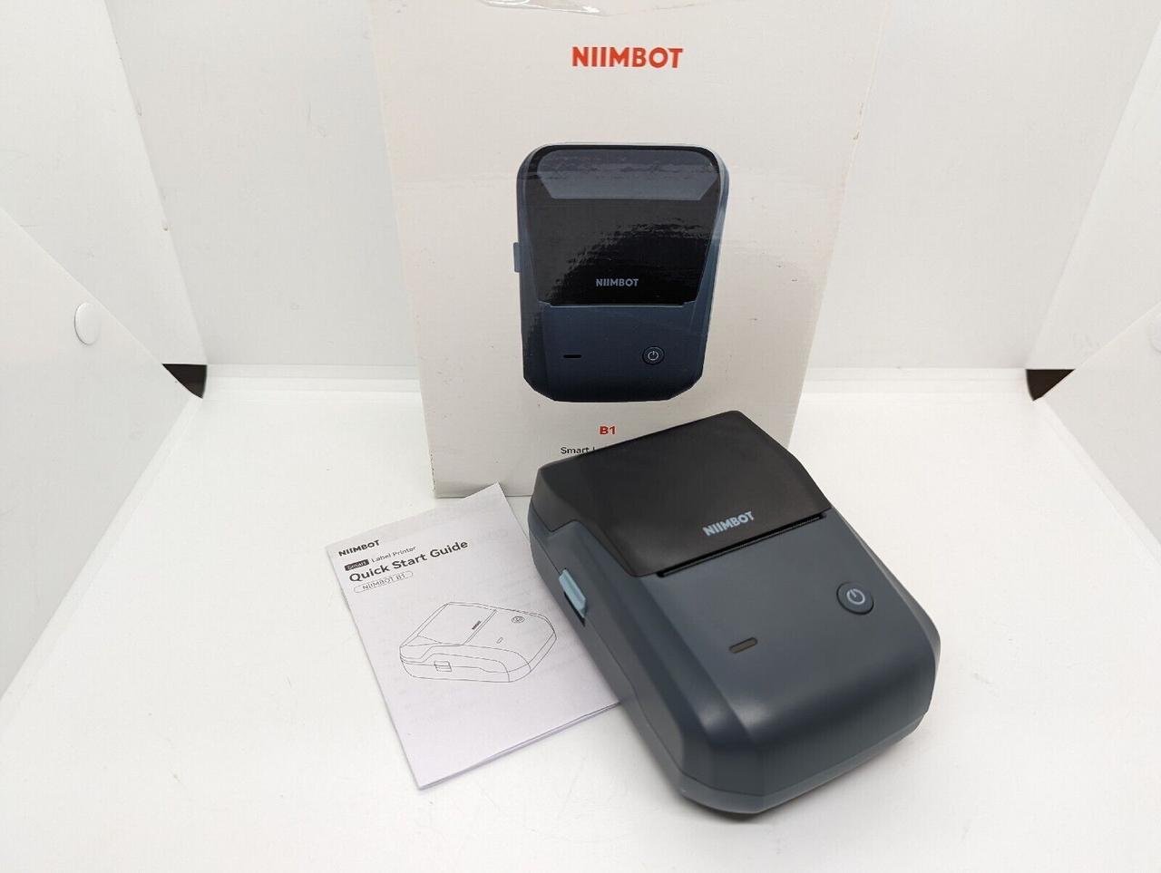 Портативний термопринтер для друку стікерів/неліпок/штрих-кодів NIIMBOT B1