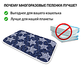 Багаторазова пелюшка для собак AquaStop арт. 2, розмір 100х200 см, фото 2