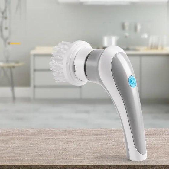 Электрическая щетка для мытья посуды с 3 насадками Electric Cleaning ...
