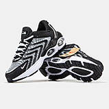 Чоловічі / жіночі кросівки Nike Air Max TW Black White, унісекс чорно-білі шкіряні кросівки найк аір макс тв аїр, фото 5