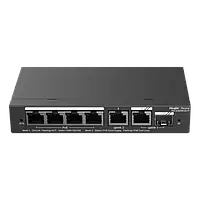 Комутатор 6 портів керований Ruijie RG-ES206GS-P PoE