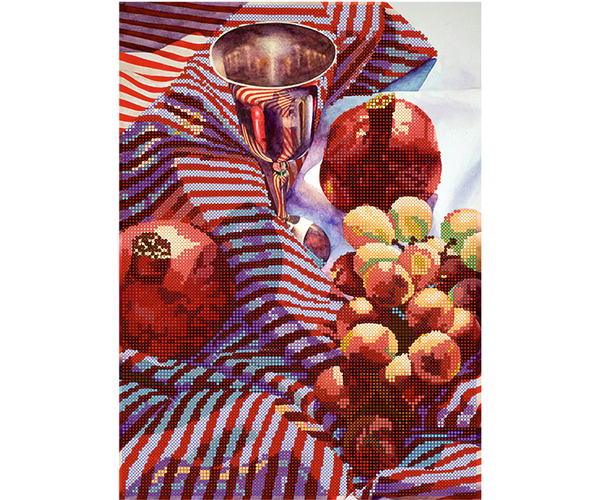 Схема для вишивання бісером POINT ART Літній натюрморт, розмір 24х33 см, арт. 1620, фото 1