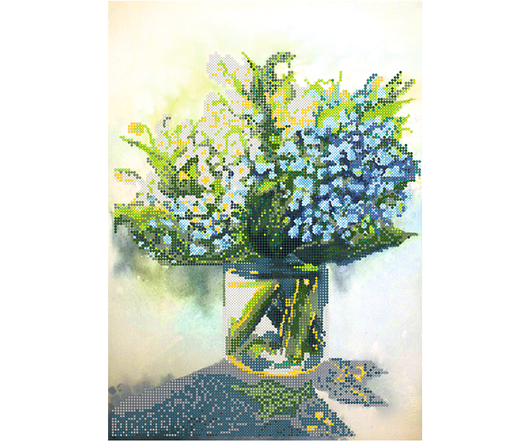 Схема для вишивання бісером POINT ART Конвалії, розмір 25х35 см, арт. 1551, фото 1
