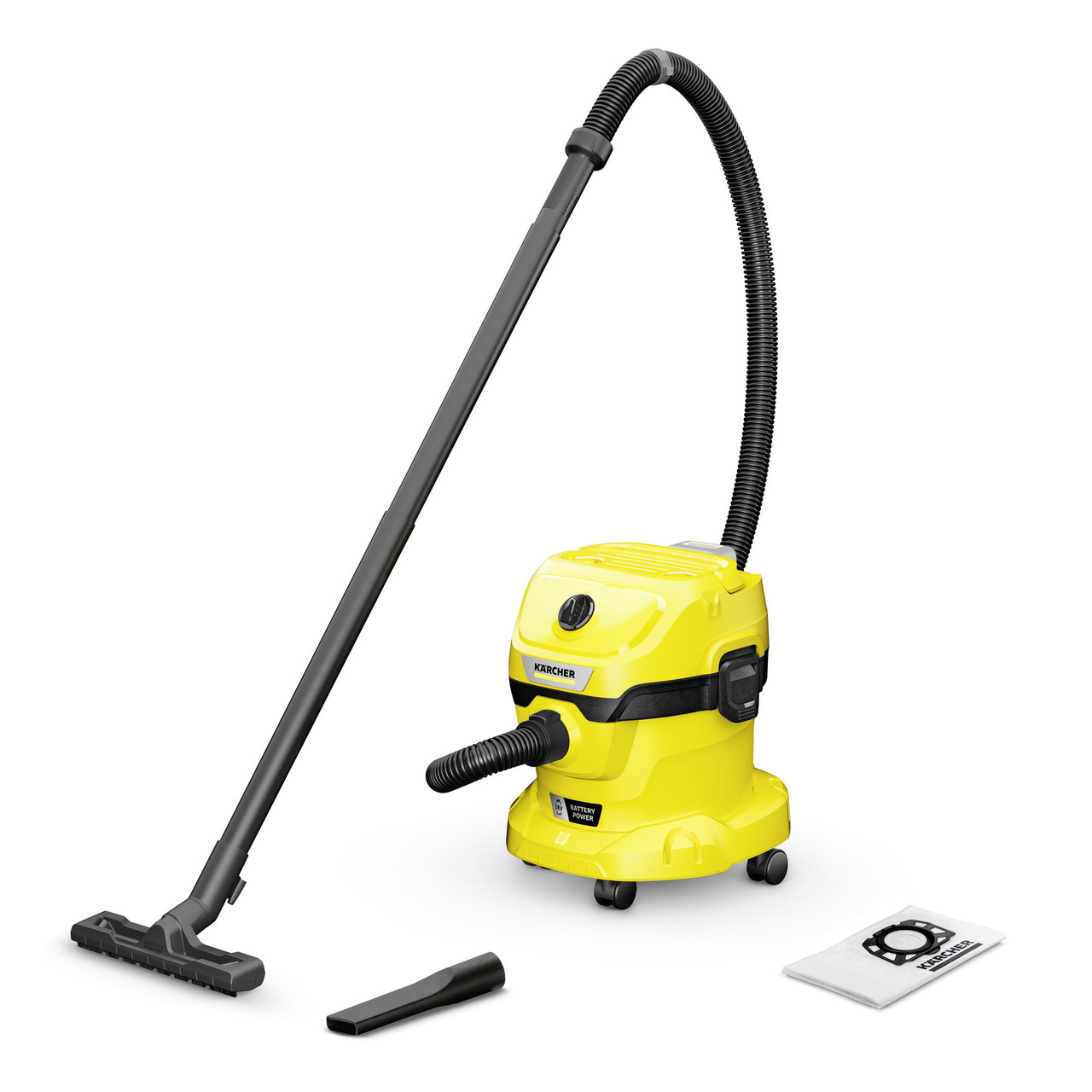 Акумуляторний господарський пилосос Karcher WD 2-18