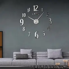 Настінний кварцовий 3D годинник із цифрами DIY Clock 120 см ZH1725 Jw