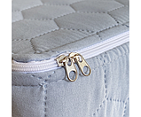 Чохол вологонепроникний захисний на матрац Point Art AquaStop на блискавці сірий 160х190 см, фото 3