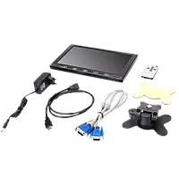 Автомобільний РК-монітор 10.1" (AV + VGA + HDMI + BNC)