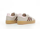 Жіночі кросівки Adidas Samba “Putty Mauve”, бежеві кросівки адідас самба паті мауве, фото 3