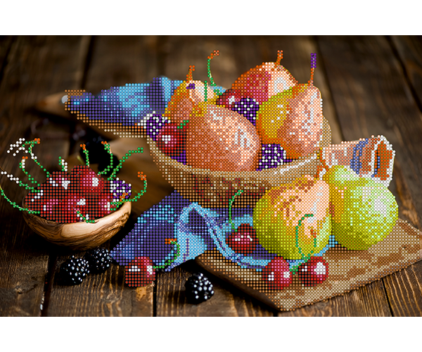 Схема для вишивання бісером POINT ART Смак літа, розмір 30х20 см, арт. 1660, фото 1