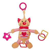 Підвіска Baby mix для коляски м'яка з вібрацією Котик (STK-17517C/44884)