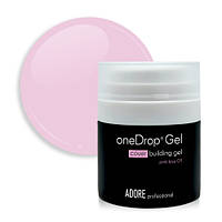 Гель для наращивания ногтей Adore One Drop Gel №01 Pink kiss 30 г