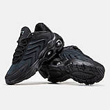 Чоловічі кросівки Nike Air Max TW Black, чорні шкіряні кросівки найк аір макс тв аїр, фото 5
