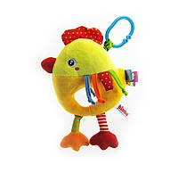 Брязкальце-підвіска м'яка ТМ "BIMBO", з шелестких елементами, з заводним механізмом