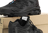 Чоловічі кросівки Salomon XT-6 Advanced Dover Black, чорні кросівки саломон адвансед довер, фото 9
