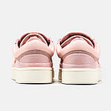Жіночі кросівки Adidas Campus x Bad Bunny Pink Orange White, рожеві замшеві кросівки адідас кампус бед банні, фото 6