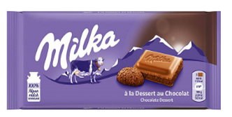 Milka Dessert Chocolate  100g 1/22