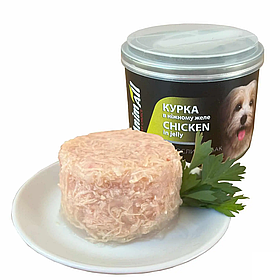 AnimAll Chicken in jelly вологий корм для собак КУРКА в желе,195г