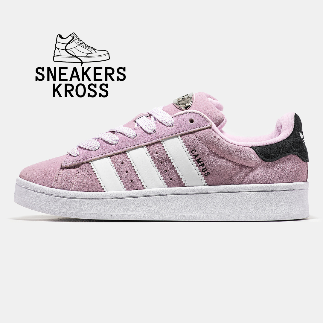 Женские кроссовки Adidas Campus Light Pink, Кеды Адидас Кампус розовые ...