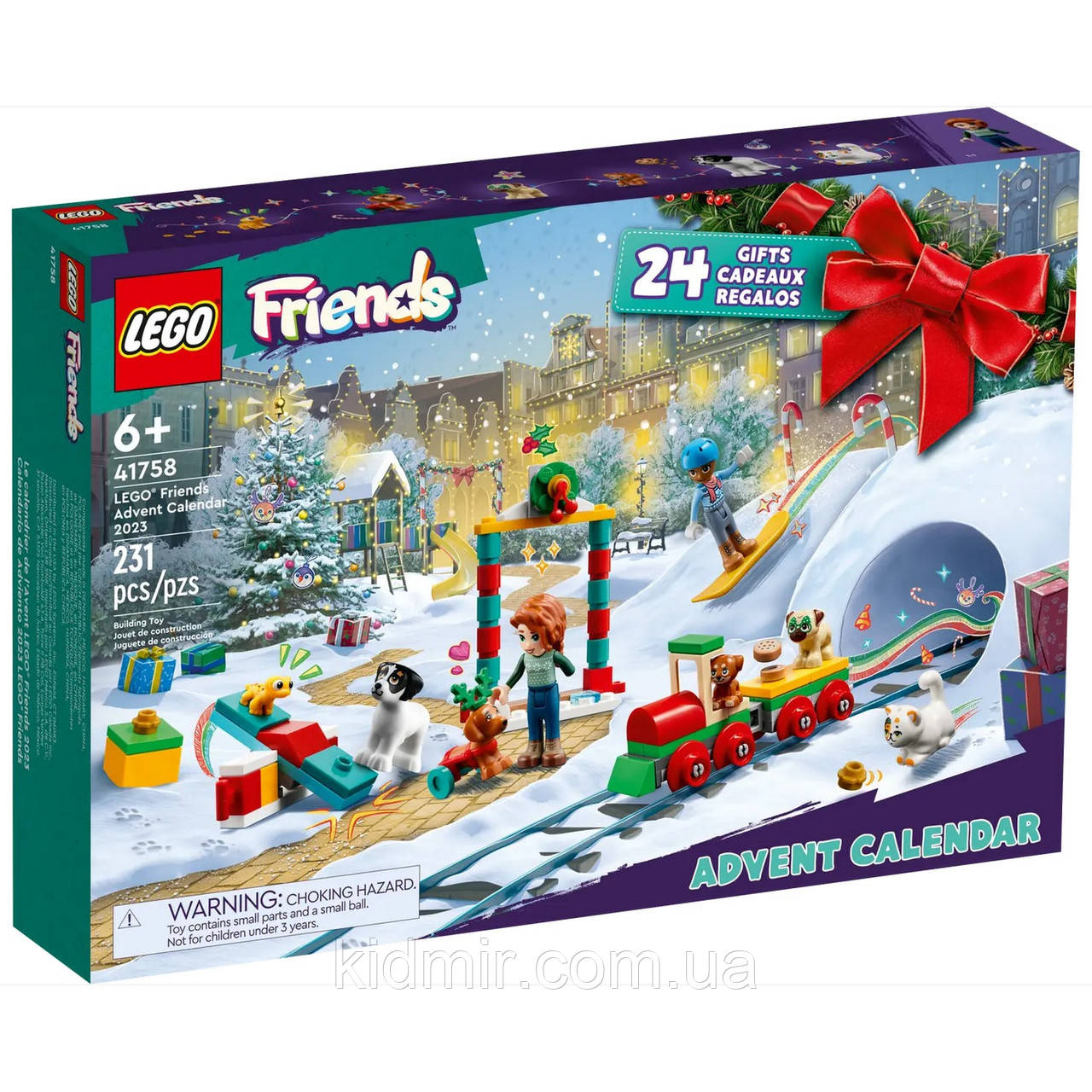Конструктор LEGO Friends 41758 Новорічний Адвент-календар 2023