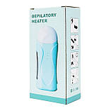 Воскоплав касетний Depilatory heater YSM-63A бірюзовий для депіляції (без бази), 40 Вт., фото 5