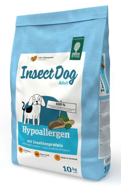 Сухий корм Green Petfood InsectDog Hypoallergen Adult гіпоалергенний для собак з протеїном комах 10 кг