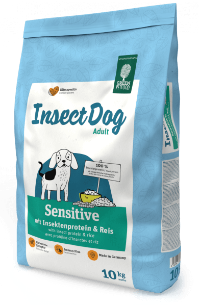 Сухий корм Green Petfood InsectDog Sensitive Adult для собак із протеїном з комах та рисом 10 кг