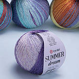Yarnart SUMMER DREAM (Ярнарт Самер Дрім) № 4313 (Пряжа напівбавовна, нитки для в'язання), фото 4