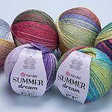 Yarnart SUMMER DREAM (Ярнарт Самер Дрім) № 4313 (Пряжа напівбавовна, нитки для в'язання), фото 6