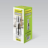 Млин для солі та перцю 2в1 Edenberg EB-3498 Керамічний ротатор для спецій 19.5х6.6 см, фото 2