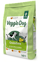 Сухой корм Green Petfood VeggieDog Grainfree Adult для взрослых собак с картошкой и горохом 10 кг