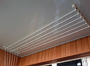 Сушарка настінно-стельова посилена для білизни 1,2 — 2 метри 6 прутів/Сушарка білизна Floris, фото 3