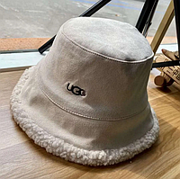 Стильная панама теплая женская панама UGG