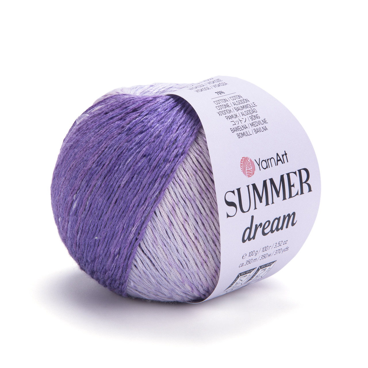 Yarnart SUMMER DREAM (Ярнарт Самер Дрім) № 4306 (Пряжа напівбавовна, нитки для в'язання), фото 1