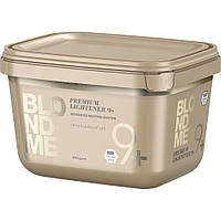 Обесцвечивающая бондінг-пудра Schwarzkopf BlondMe Premium Lightener 9 + Dust Free Powder 450 г