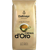 Кава в зернах Dallmayr Crema D'Oro 1 кг Німеччина 100% арабіка