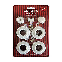 Комплект футорок 1"х3/4" для радиаторов BOHEMIA