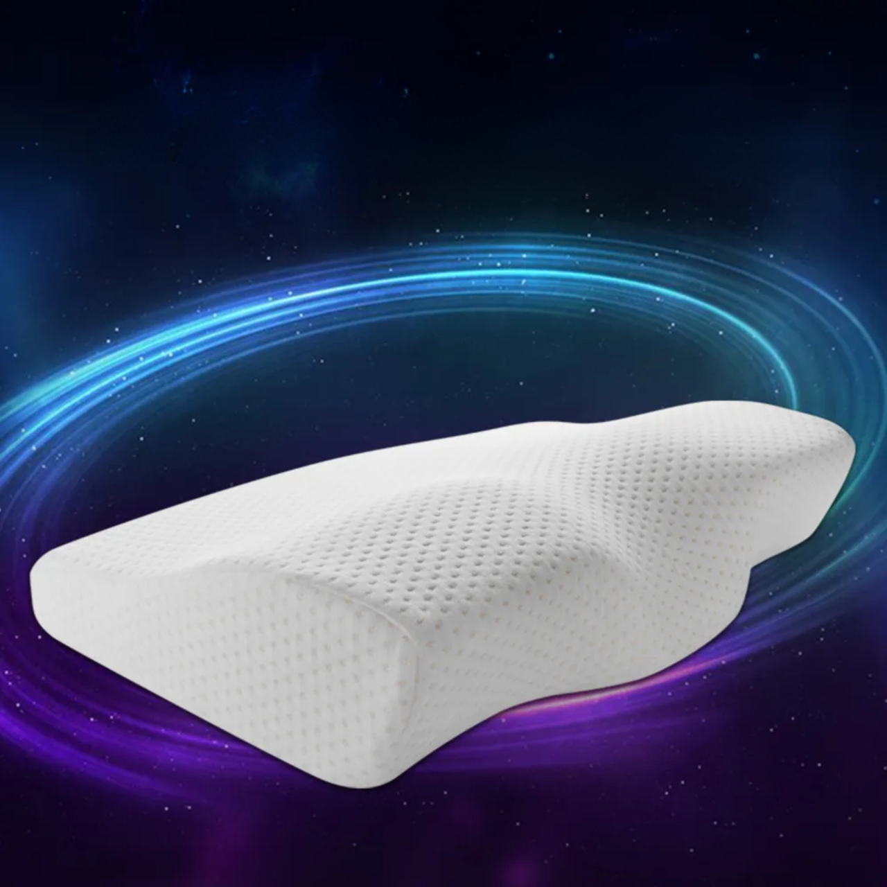 Подушка ортопедична для здорового сну Memory Foam Pillow пінка меморі пілл з ефектом пам'яті, фото 1