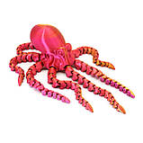 Іграшка фігурка Восьминіг пластикова реалістична для дітей і дорослих / Дитяча іграшка для хлопчиків і дівчаток, фото 3