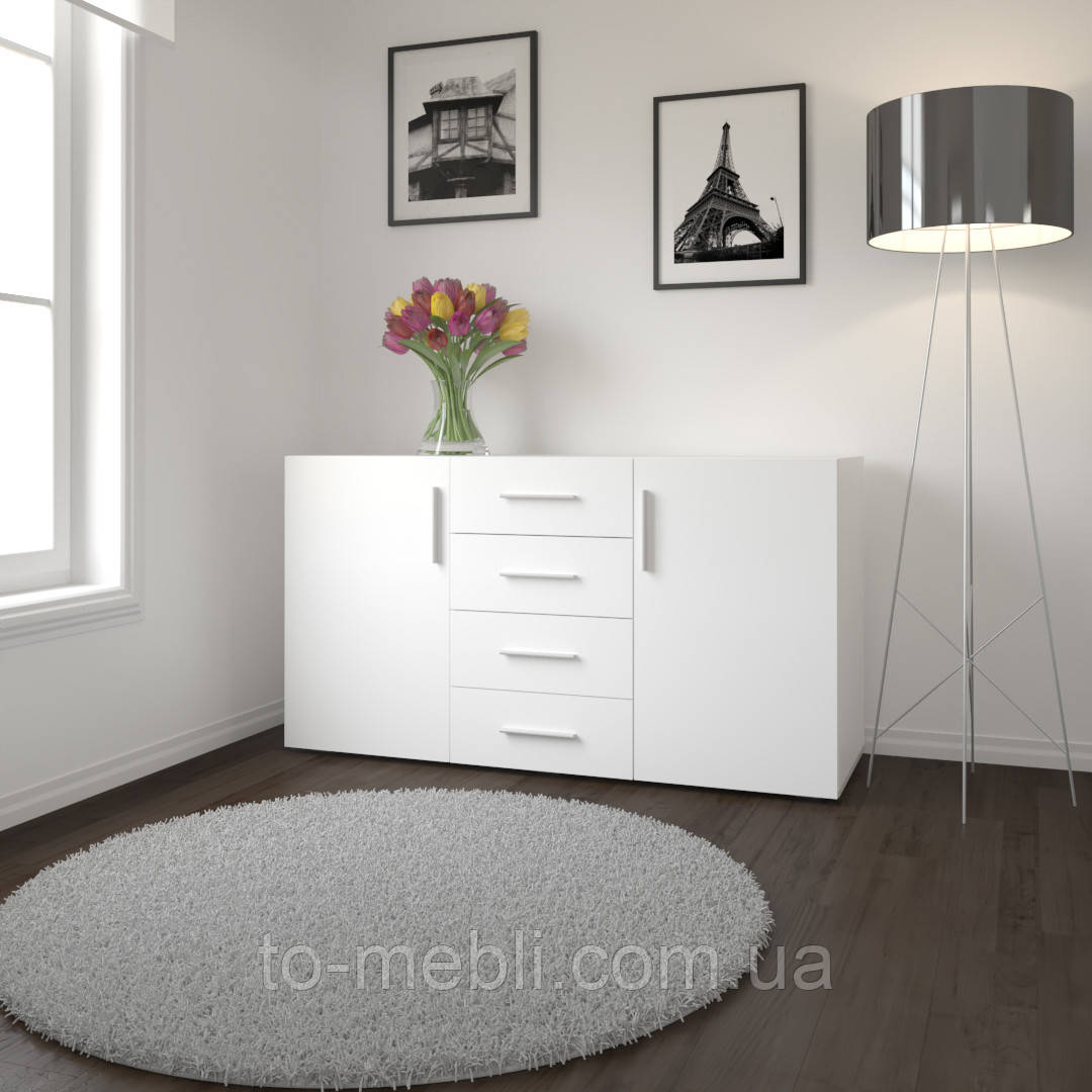 Комод для дому Moreli з 2 дверцятами та 4 ящиками T-004