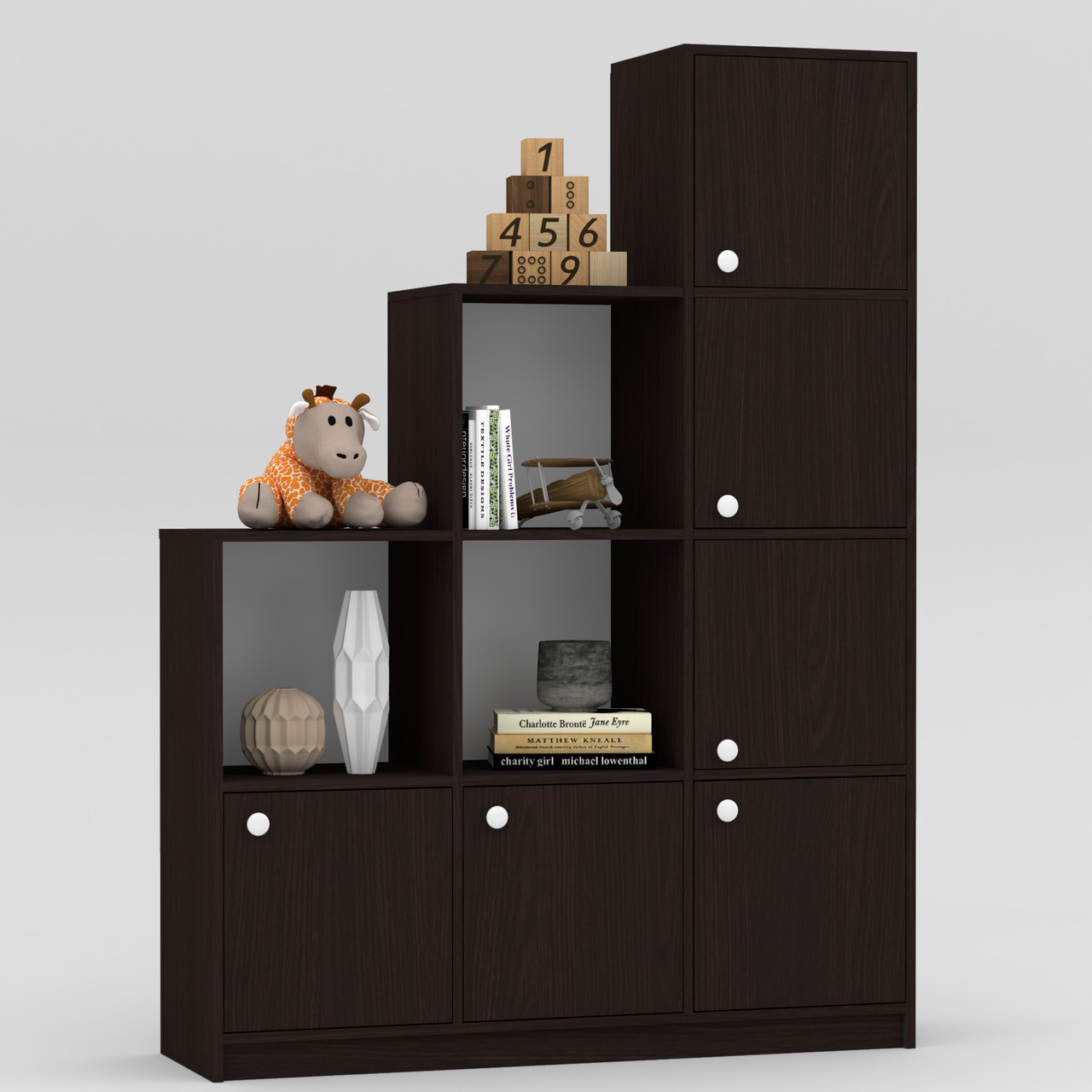 Стелаж в дитячу 1660х1206х352 мм Венге Магия, фото 1