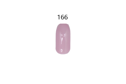 Гель-лак для нігтів Bravo №166 Теплий світло-рожевий френч 10мл