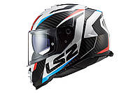 Мотошлем LS2 FF800 STORM 2 Racer Blue Red ECE2206